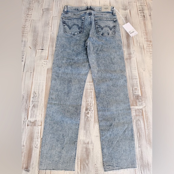 Edwin Bree Ankle Straight Cropped Jeans | Cosmic Wash - Picture 4 of 12